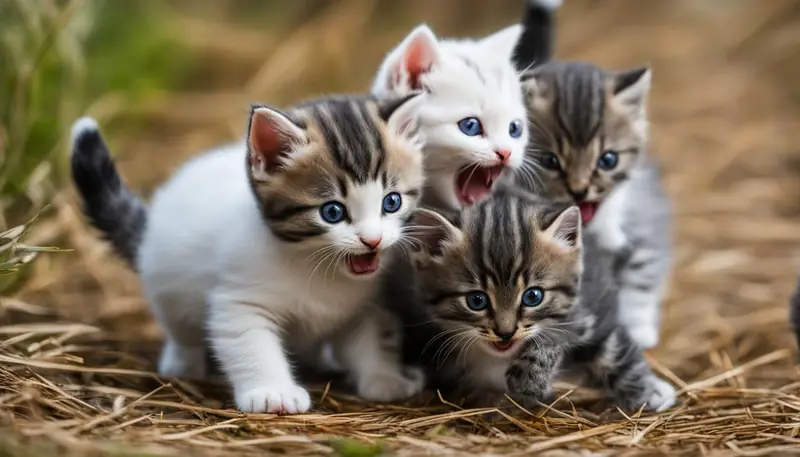 how kittens learn through play fighting