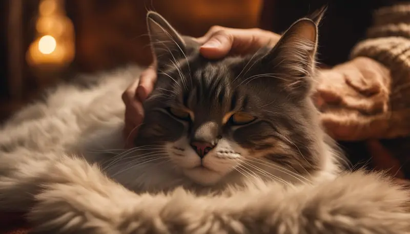 grooming senior cats