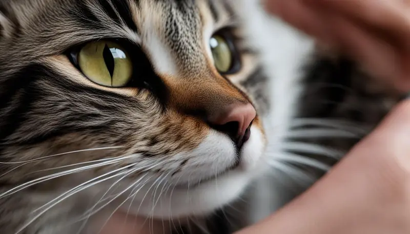 cat head bumping