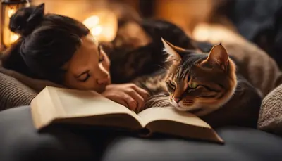 cat and owner bonding