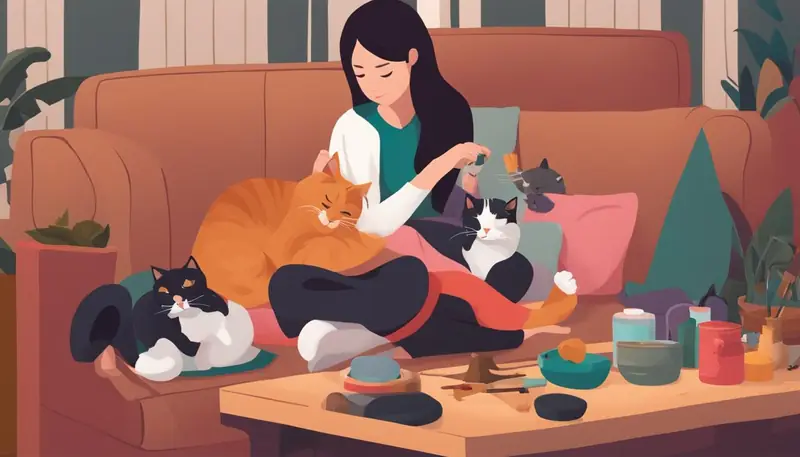 bonding with cats
