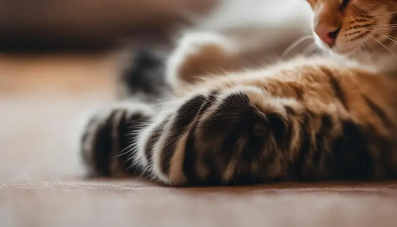 cat pawing behavior