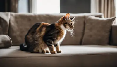 cat scratching