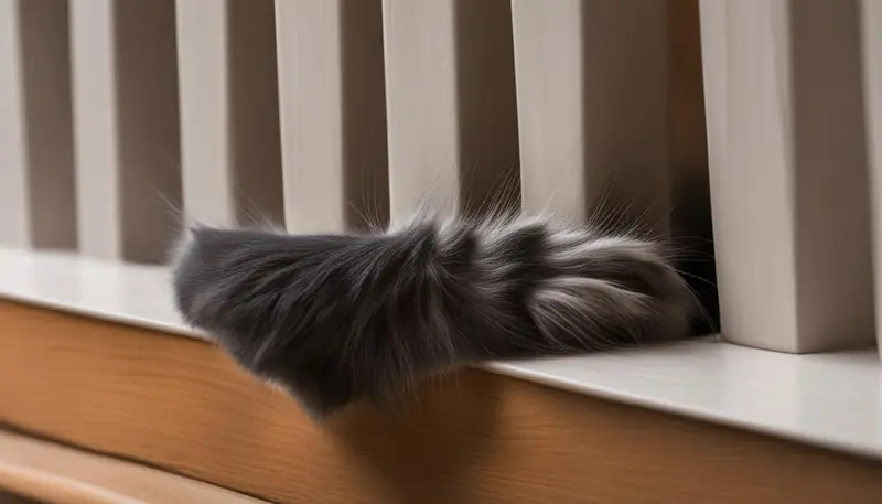 cat scratching behavior image