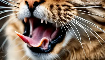 cat licking behavior