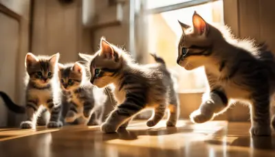 kittens playing