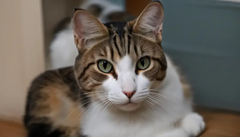 Signs of stress in cats