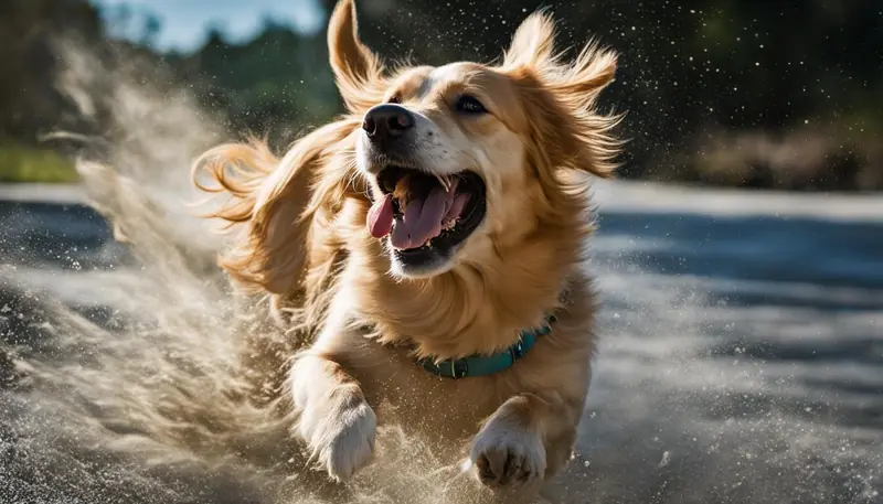 dog excitement levels