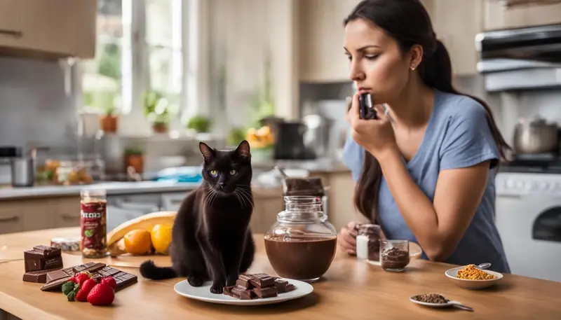 what to do if your cat eats chocolate