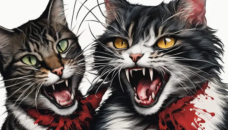 cat fights, injuries, abscesses