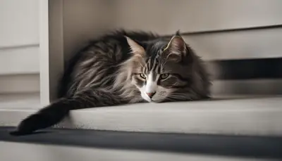 Sad cat