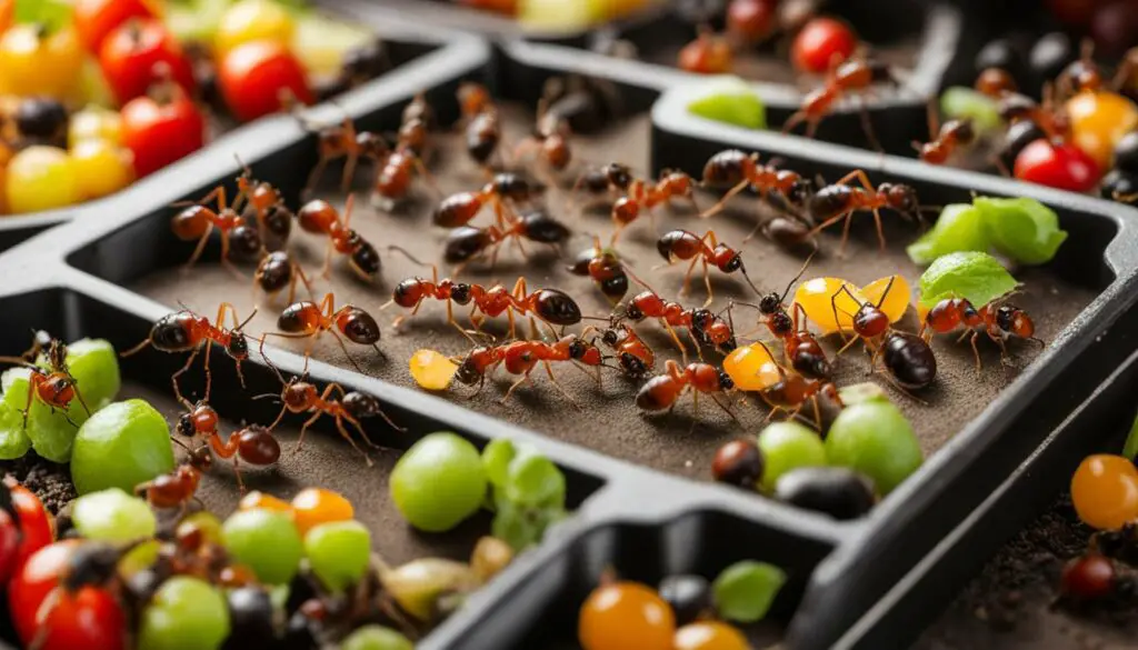 Ant care and nutrition