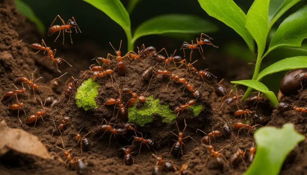 Ant lifecycles and stages