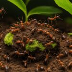 Ant lifecycles and stages