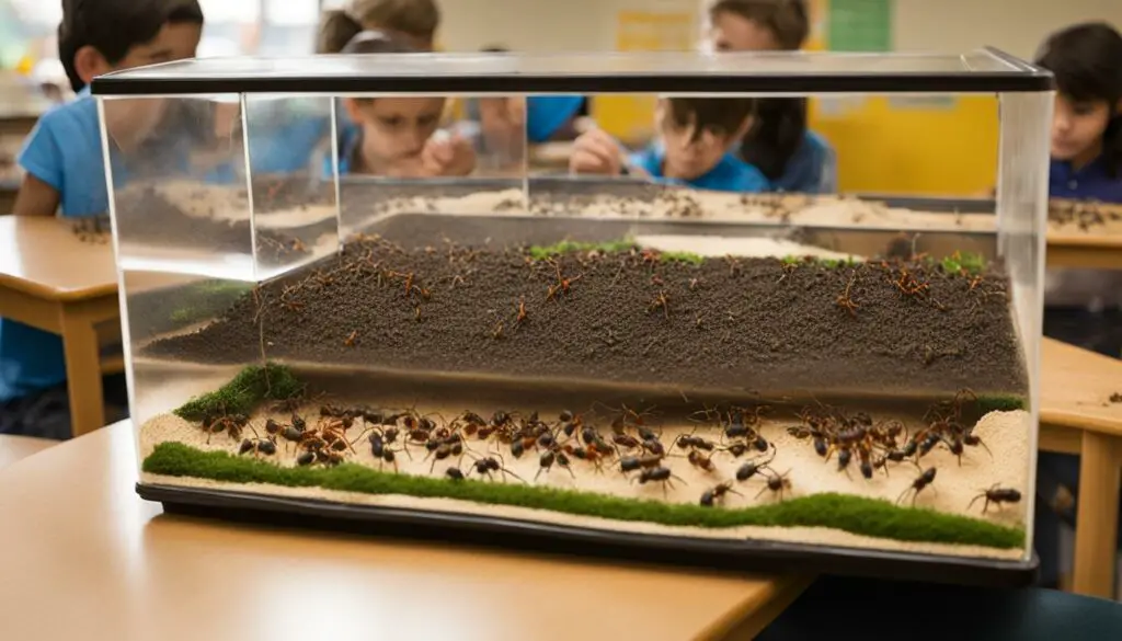 Ants as classroom pets