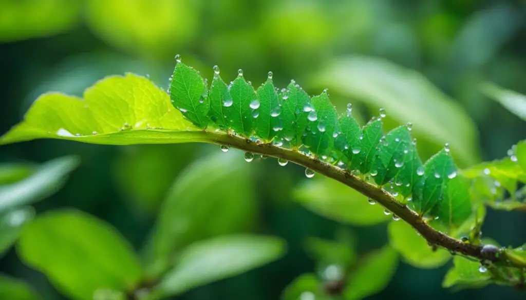 Caterpillar habitat