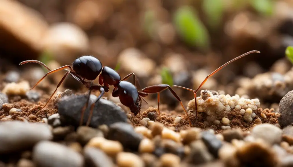 Harvester ant prevention