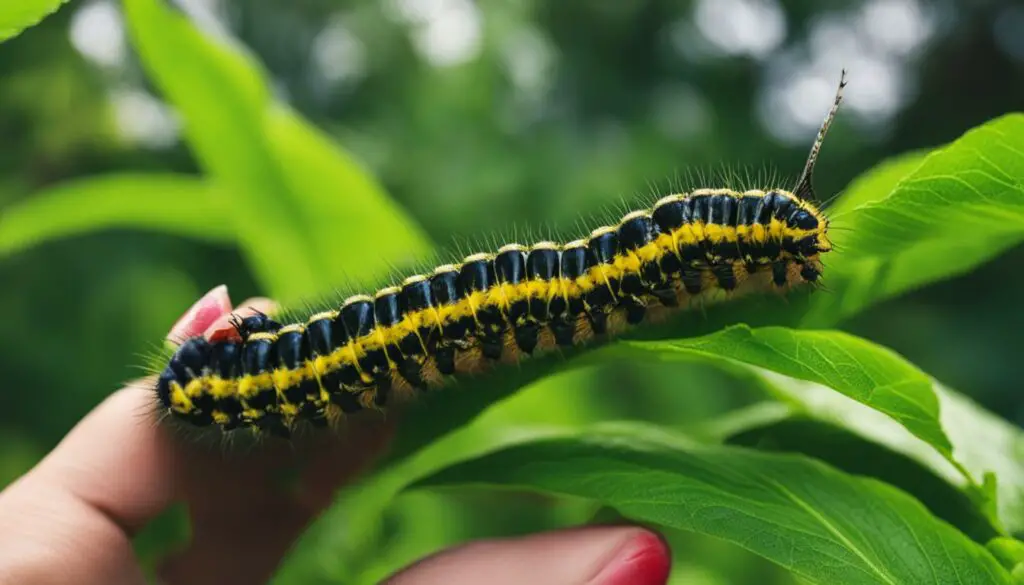 Safe Handling of Caterpillars - Image
