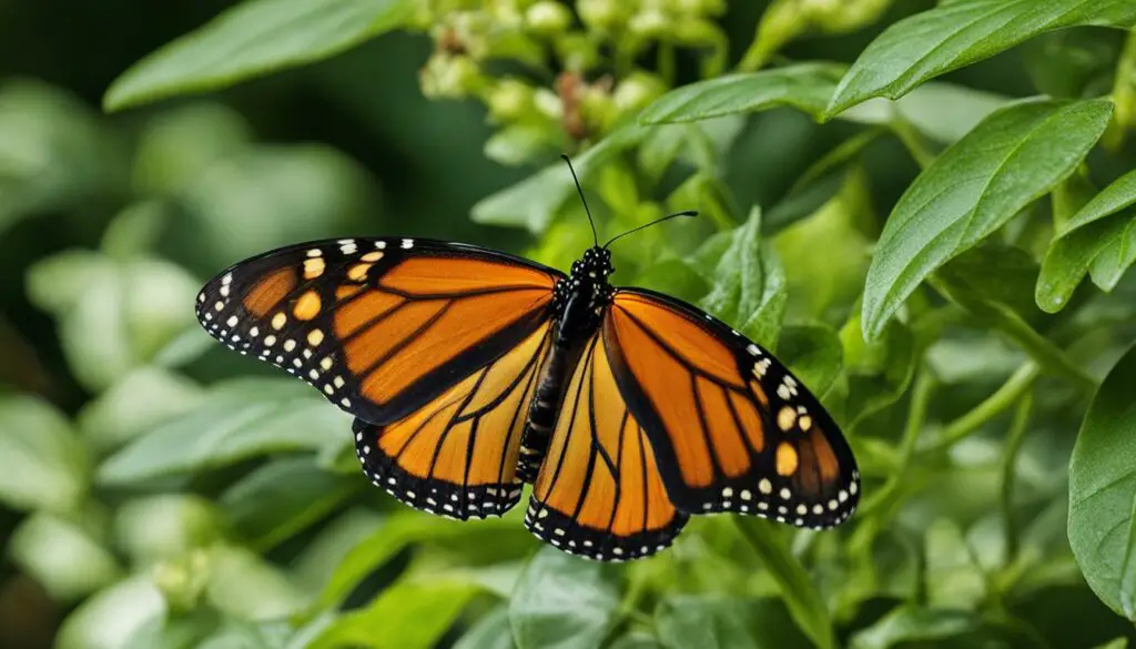 Tagging monarch butterflies