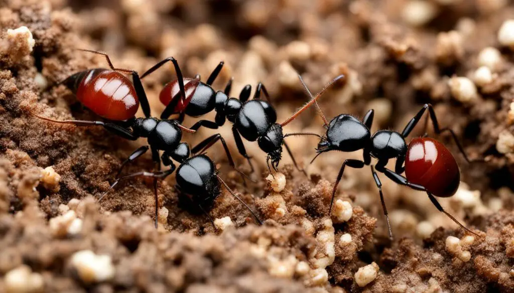 ant territorial behavior