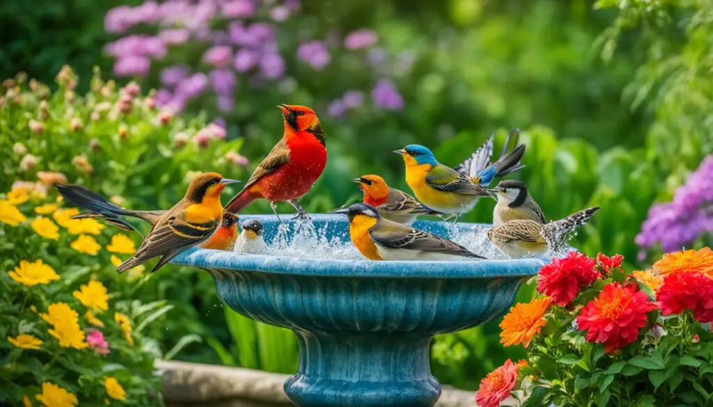 benefits of bird baths