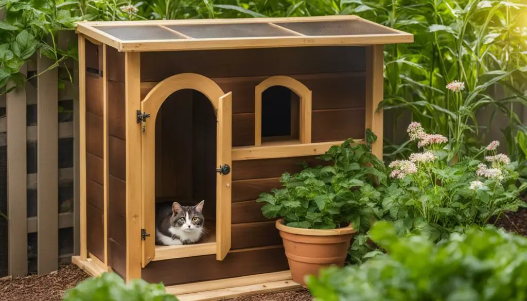 build a cat enclosure