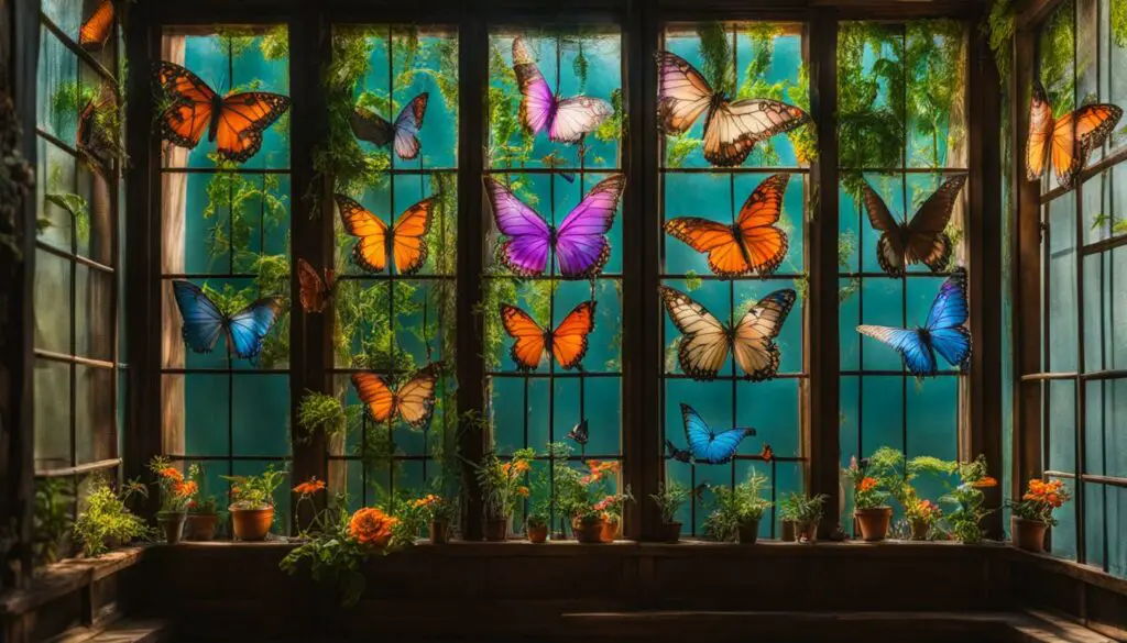 butterfly cages