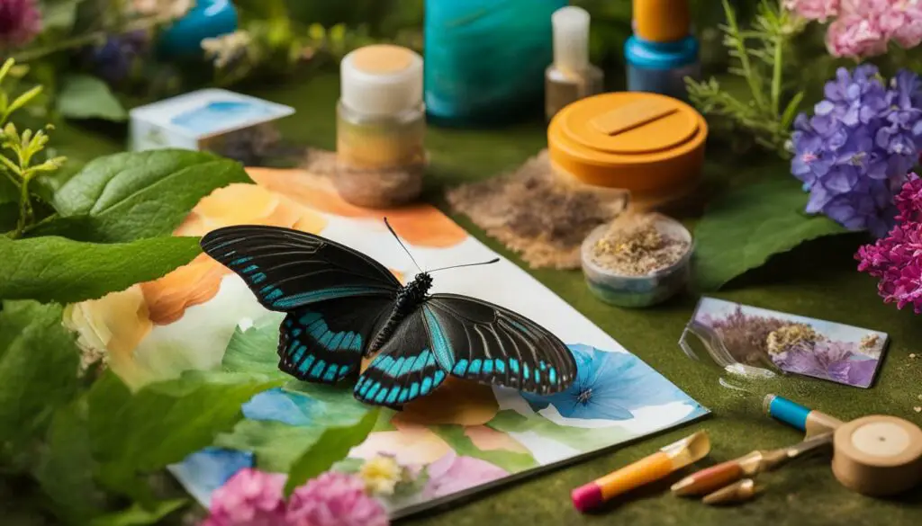 butterfly lifecycle educational kit