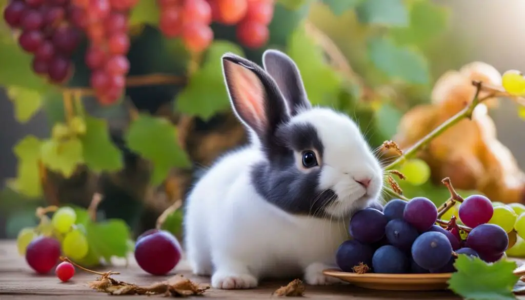 can baby rabbits eat grapes
