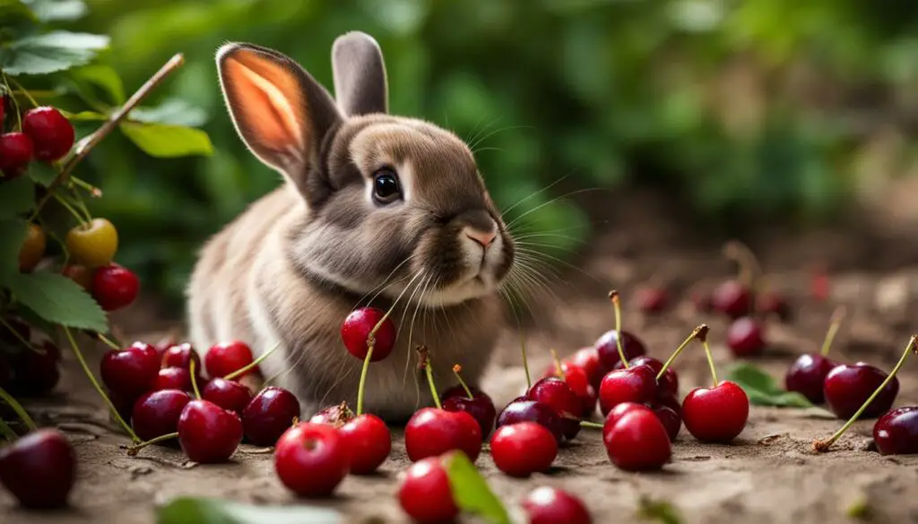 can bunnies eat cherries