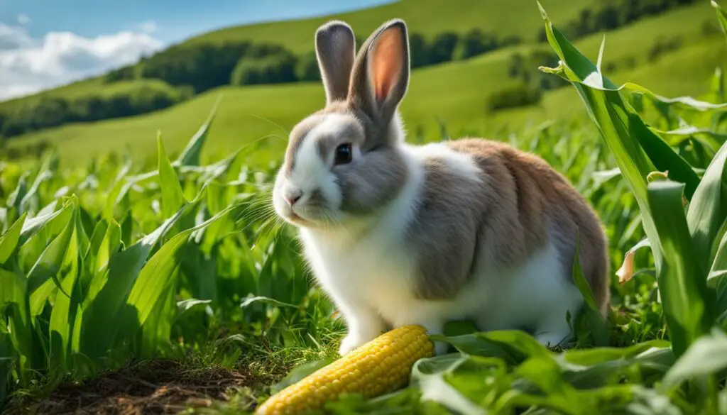 can bunnies eat corn