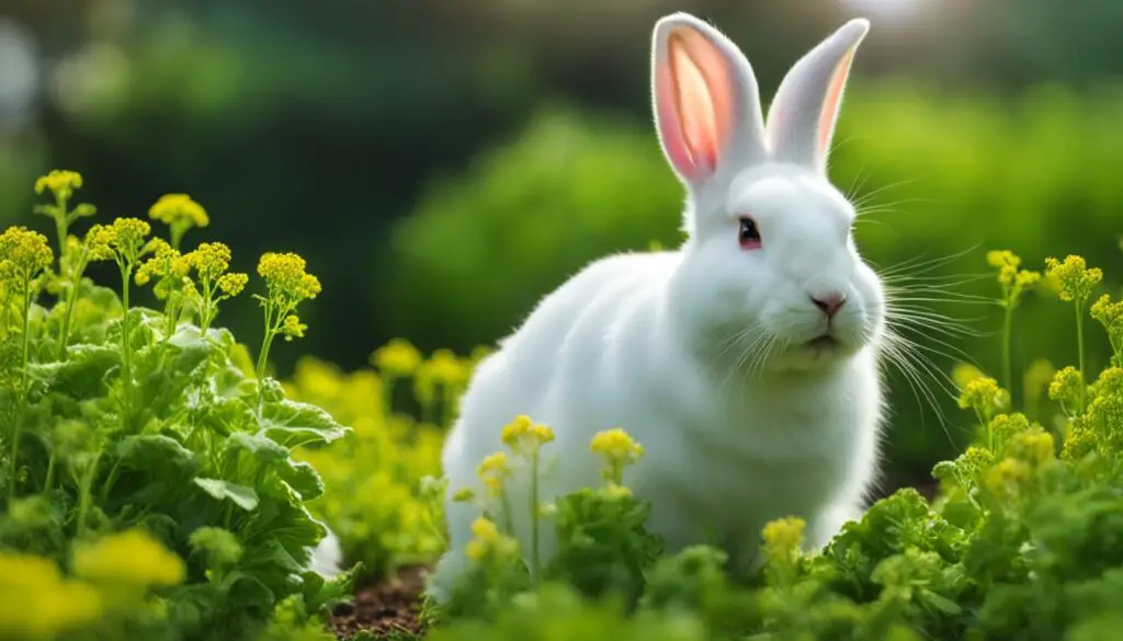 can rabbits eat mustard greens