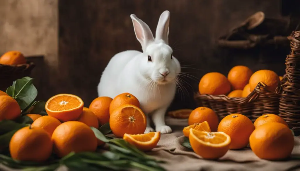 can rabbits eat oranges peels