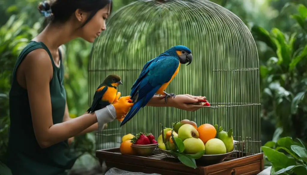 caring for exotic birds