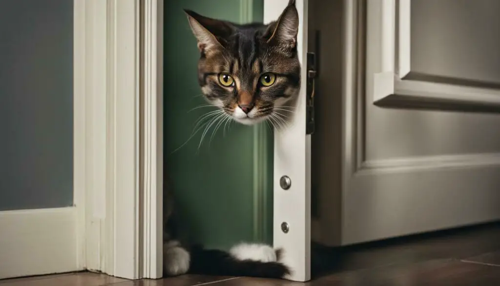 cats dislike closed doors