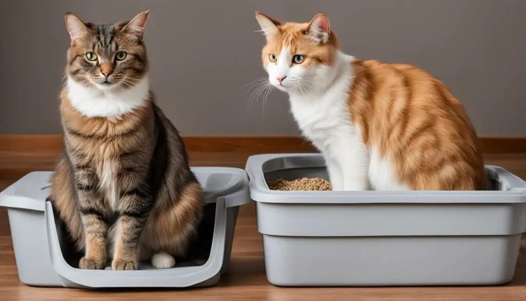 clumping and non-clumping cat litter
