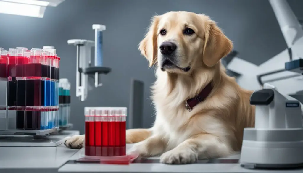 costs of blood tests and diagnostics for dogs