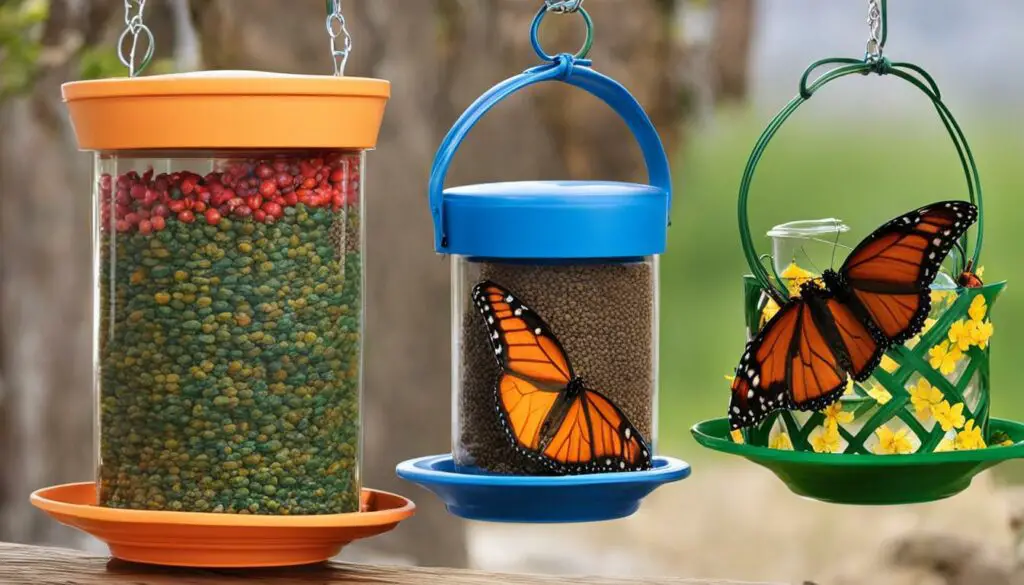 creative butterfly feeder designs