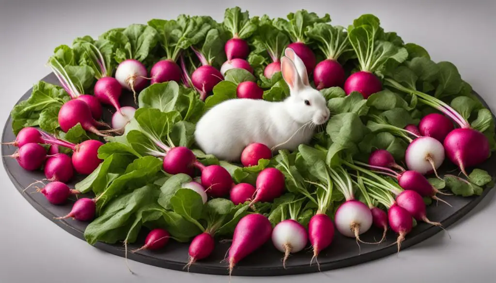 different radish varieties for rabbits