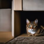 how long will a cat hide in a new home