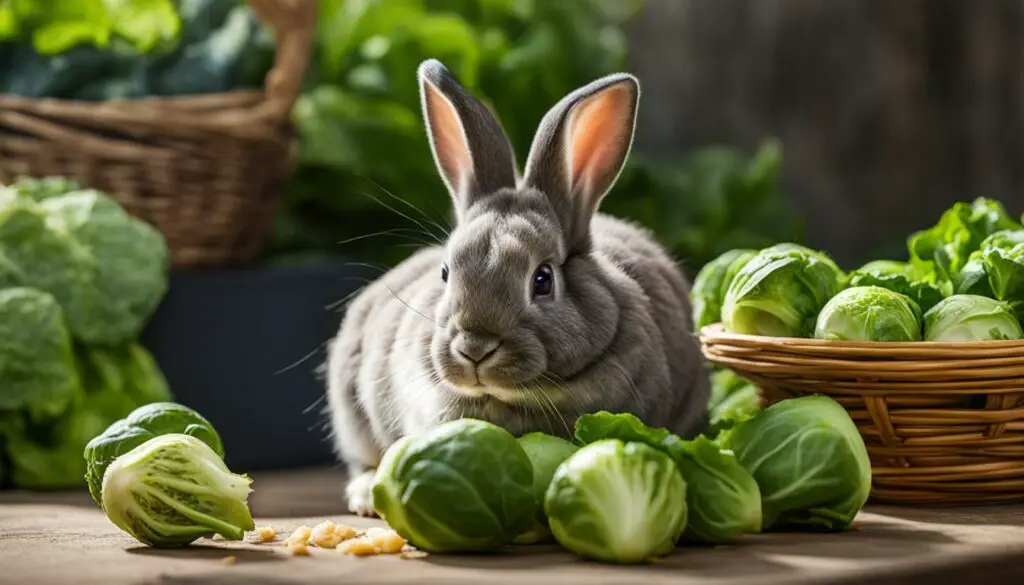 how to feed brussel sprouts to bunnies