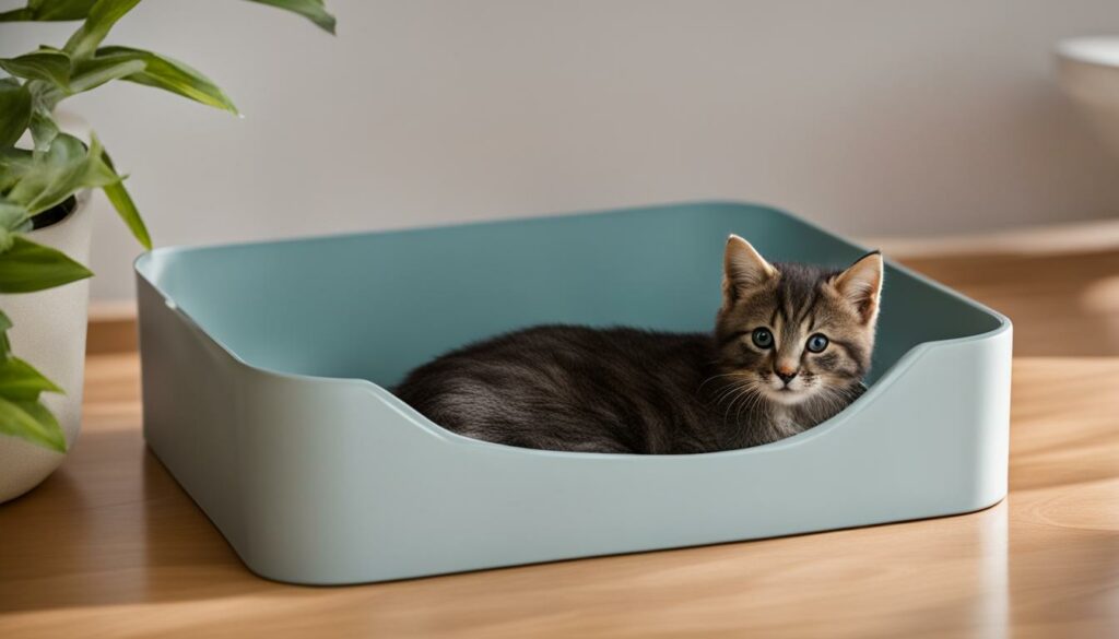 ideal litter box for young kittens