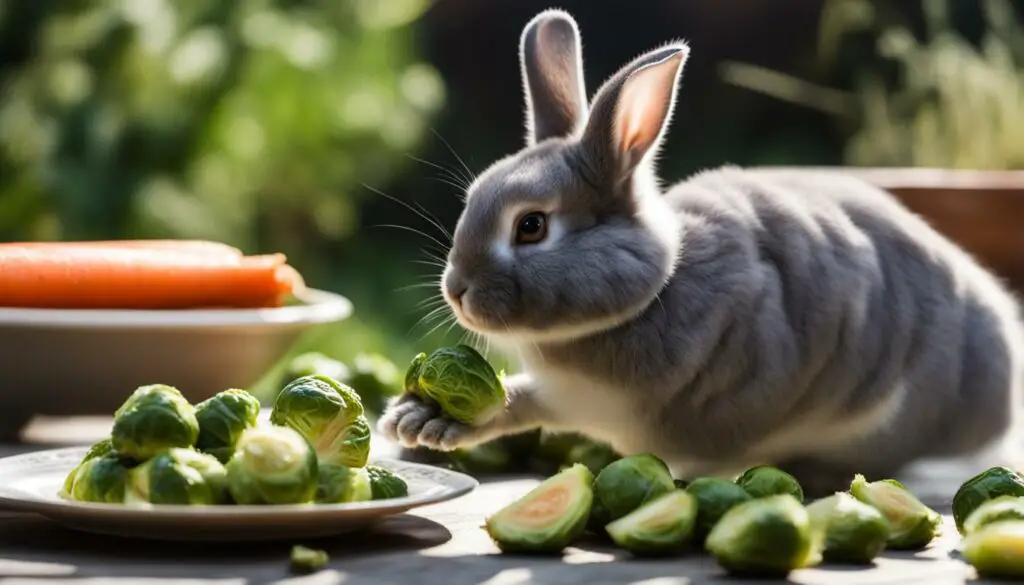 introducing brussel sprouts to rabbit's diet
