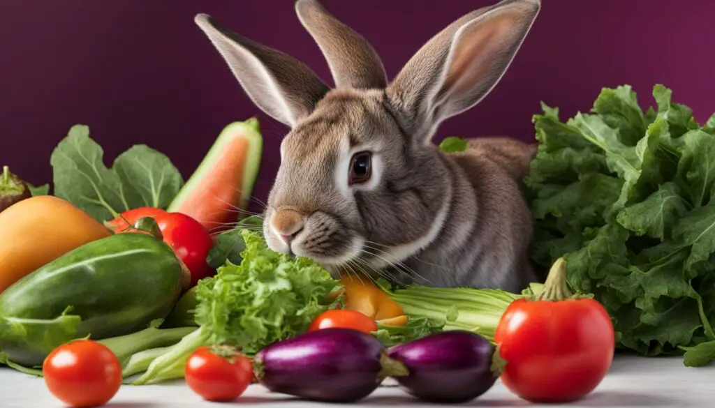 introducing eggplant to rabbits