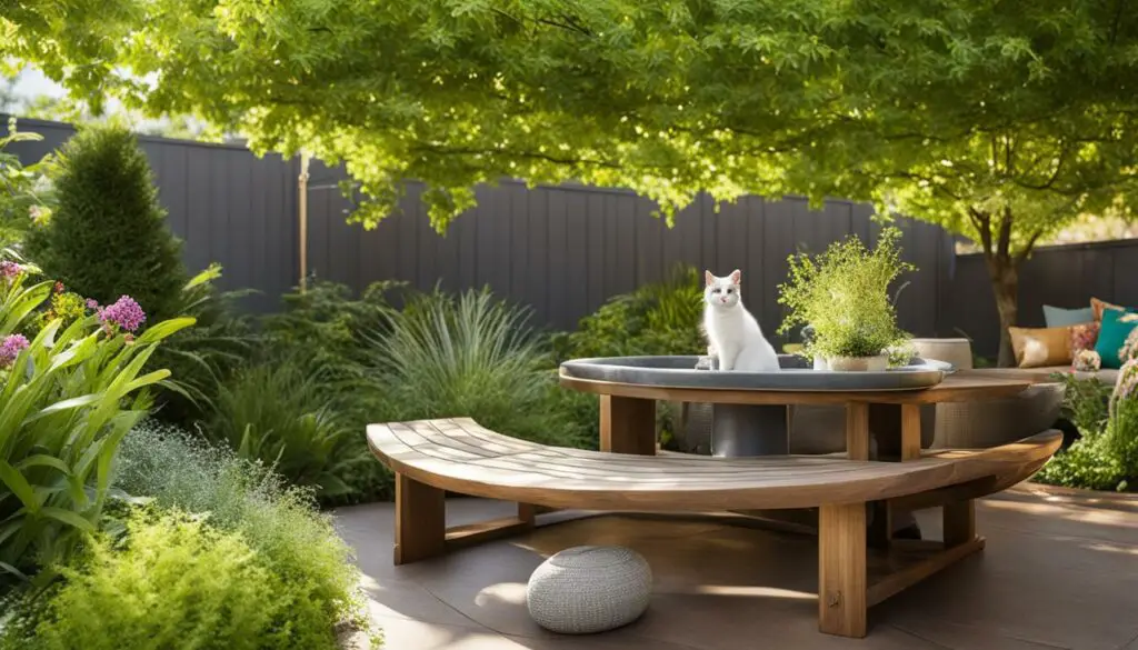 outdoor cat space