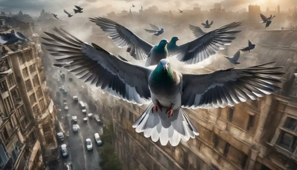 pigeon race navigation