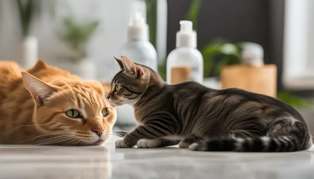 preventing fleas in both cats