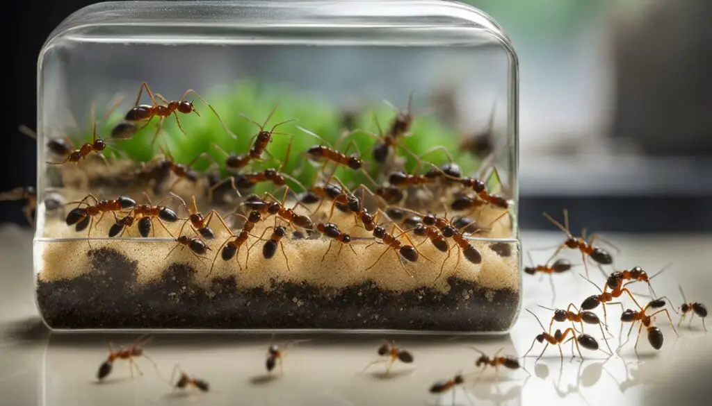Ant Farm Hygiene