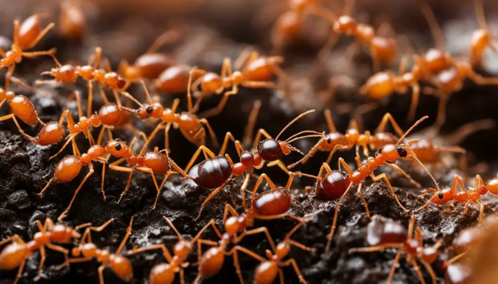 Ant farm moisture levels