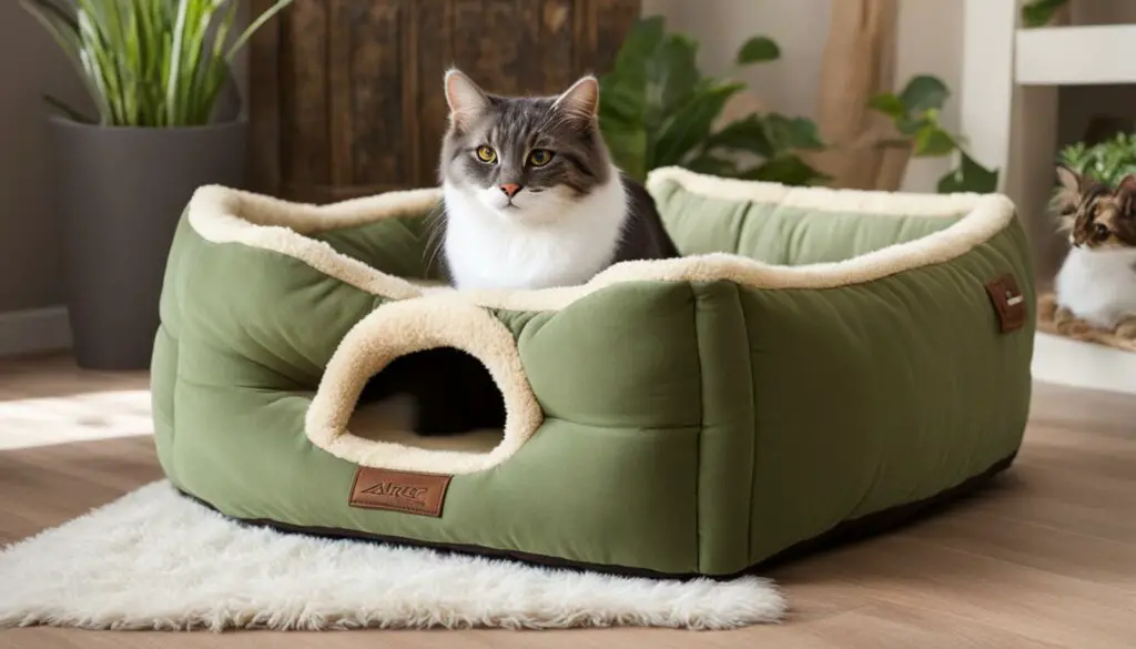 Armarkat Laurel Green Cat Bed